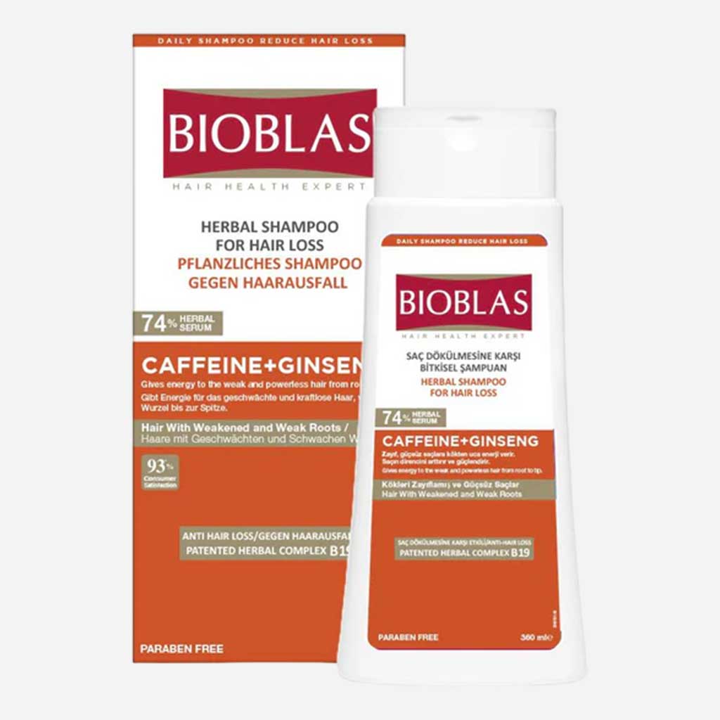Buy  Bioblas - Caffeine + Ginseng Herbal Shampoo - at Best Price Online in Pakistan