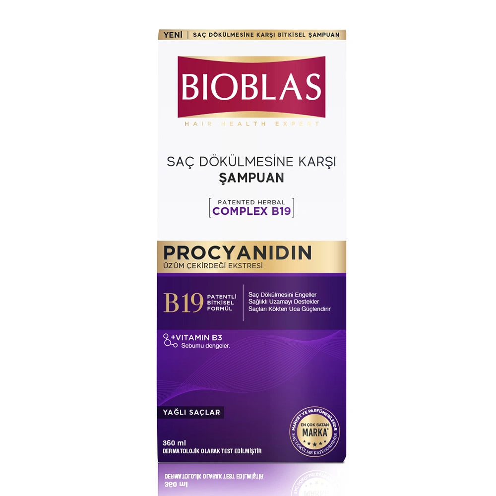 Buy  Bioblas Procyanidin Anti-Hair Loss Shampoo for Oily Hair - at Best Price Online in Pakistan