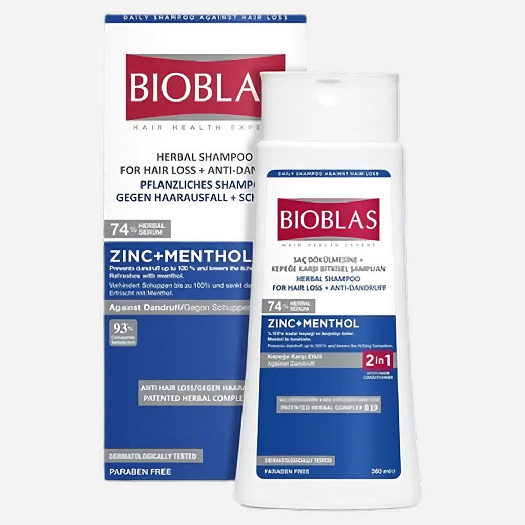Buy  Bioblas Zinc + Menthol Shampoo - at Best Price Online in Pakistan