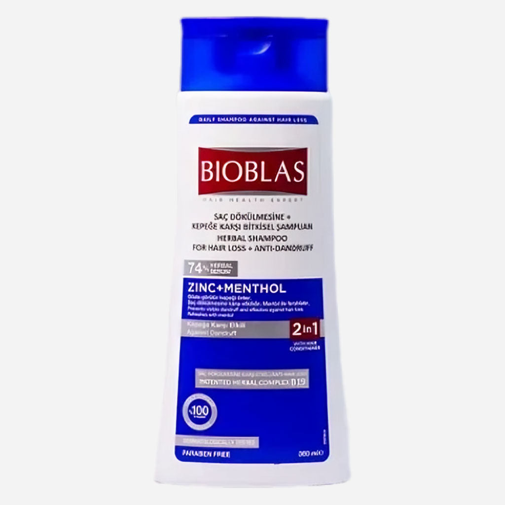 Buy  Bioblas Zinc + Menthol Shampoo - at Best Price Online in Pakistan