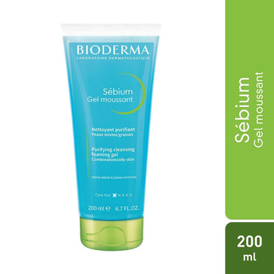 Buy  Bioderma Sebium Gel Moussant - 200ml at Best Price Online in Pakistan
