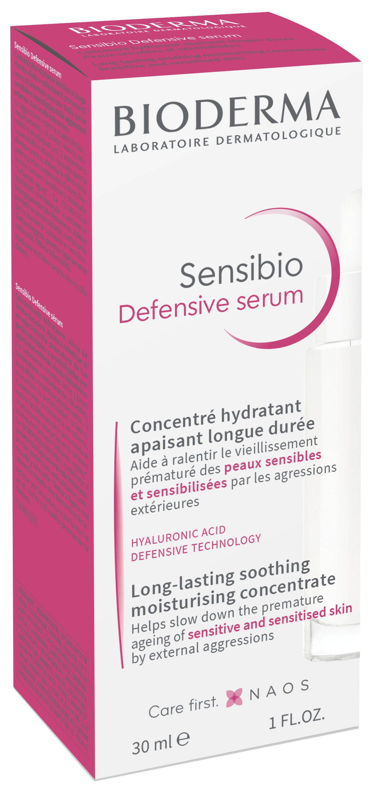 Buy  Bioderma Sensibio Defensive Serum - 30ml | Your Partner for Glowing Glass Skin - at Best Price Online in Pakistan