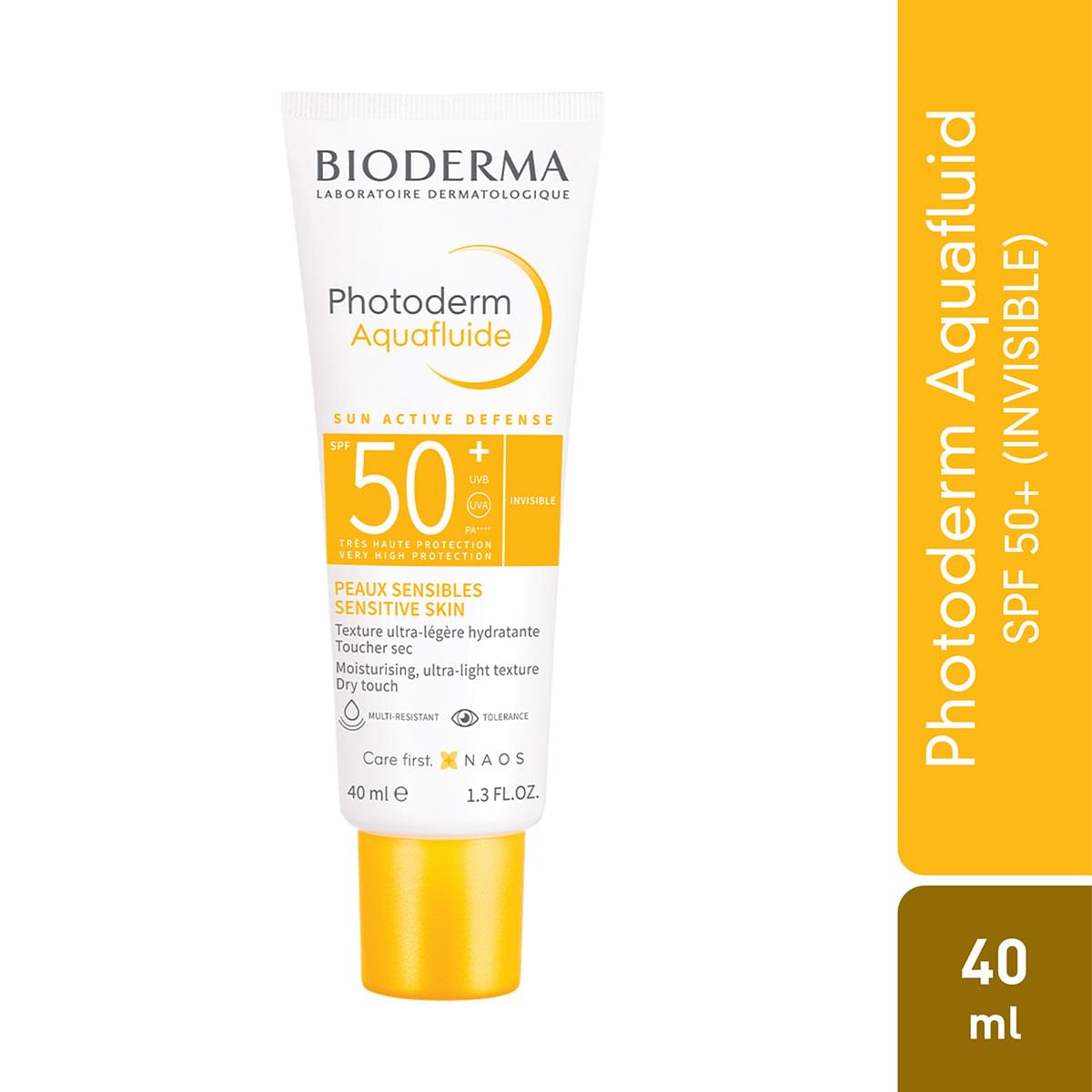 Buy  Bioderma Photoderm Aqua Fluid with SPF 50+ (Invisible) - 40ml - at Best Price Online in Pakistan