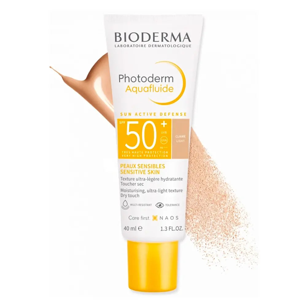 Buy  Bioderma Photoderm Aquafluid with SPF 50+ Claire (Lightweight Sunblock) - 40ml - at Best Price Online in Pakistan