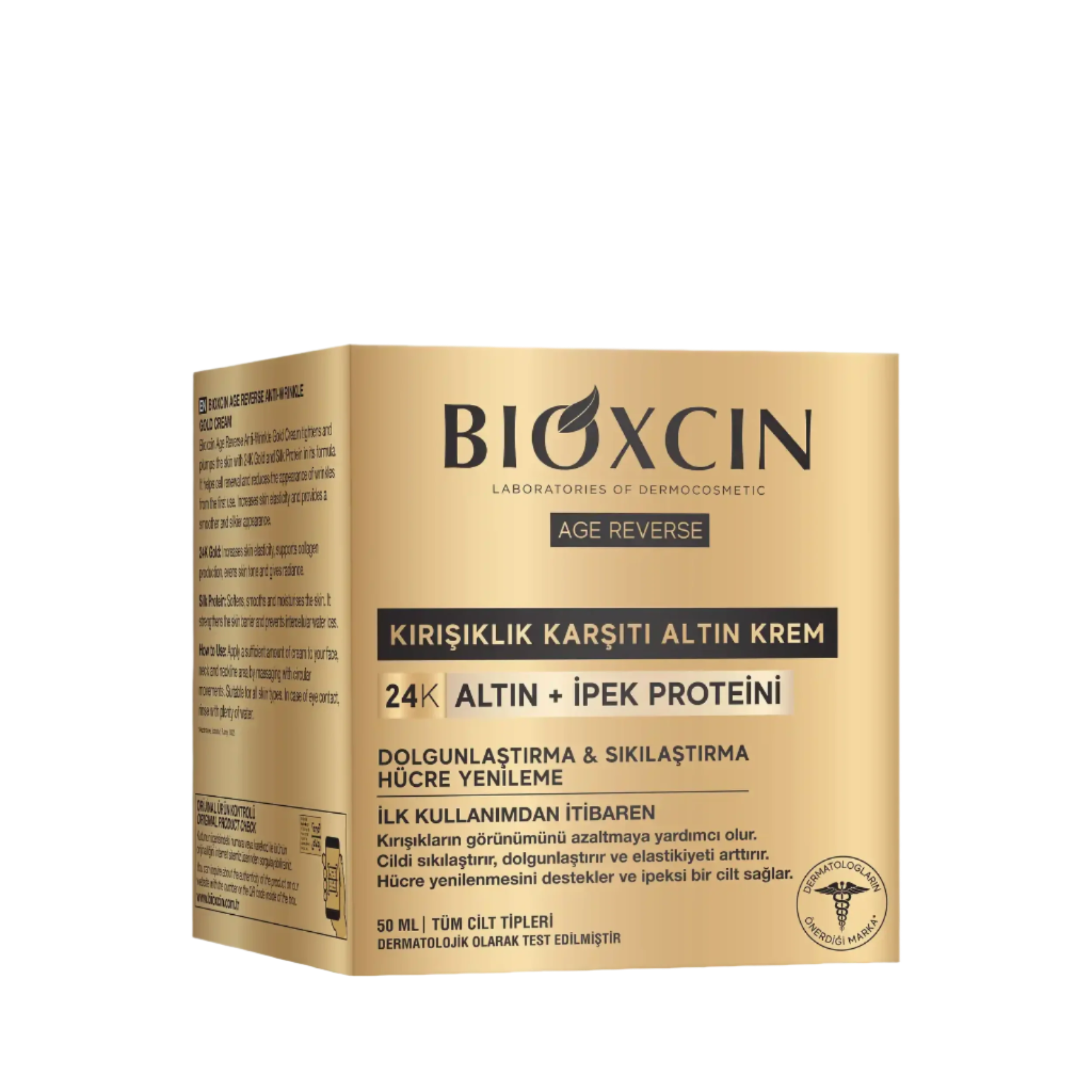 Buy  Bioxcin Age Reverse Anti-Wrinkle Gold Cream - 50ml - at Best Price Online in Pakistan