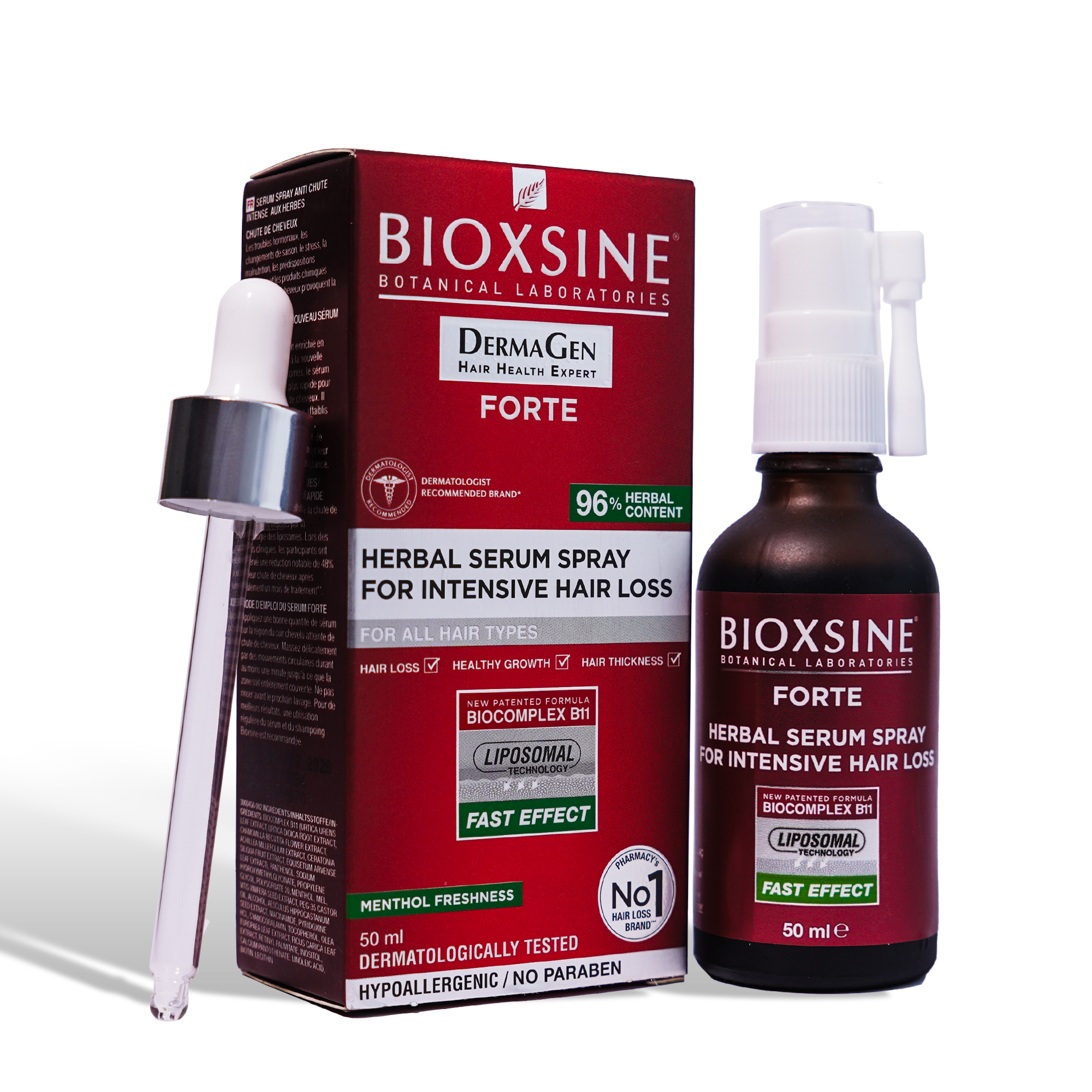 Buy  Bioxcin Forte Herbal Serum Spray 50 ml - at Best Price Online in Pakistan