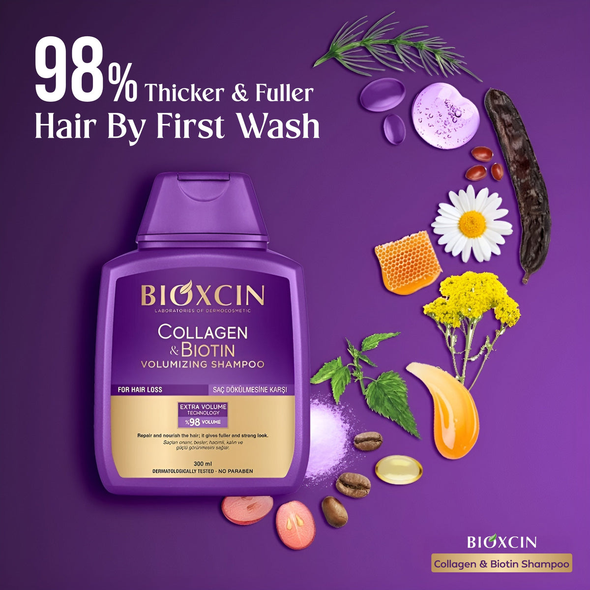 Buy  Bioxcin Collagen &amp; Biotin Volumizing Shampoo - 300ml - at Best Price Online in Pakistan