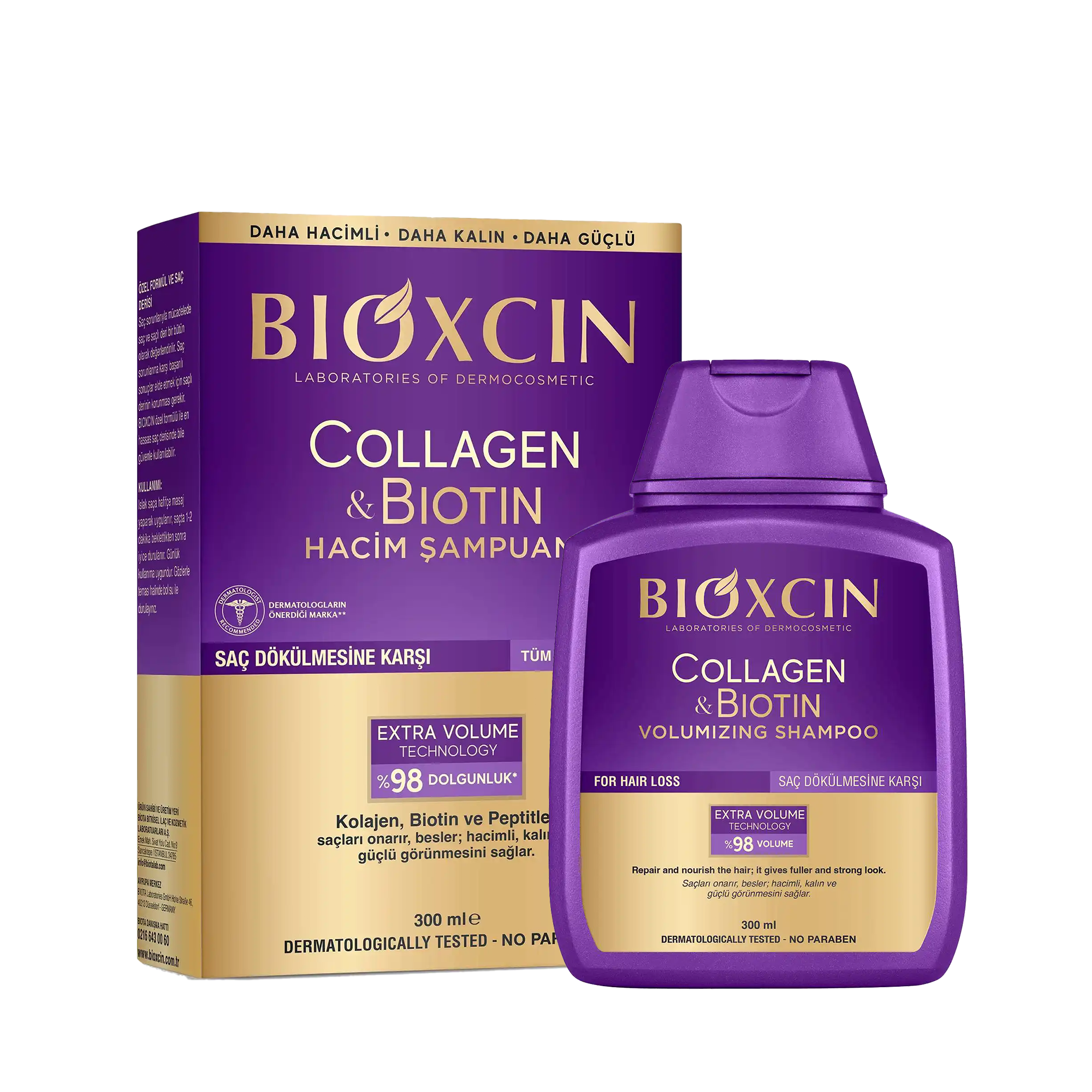 Buy  Bioxcin Collagen & Biotin Volumizing Shampoo - at Best Price Online in Pakistan