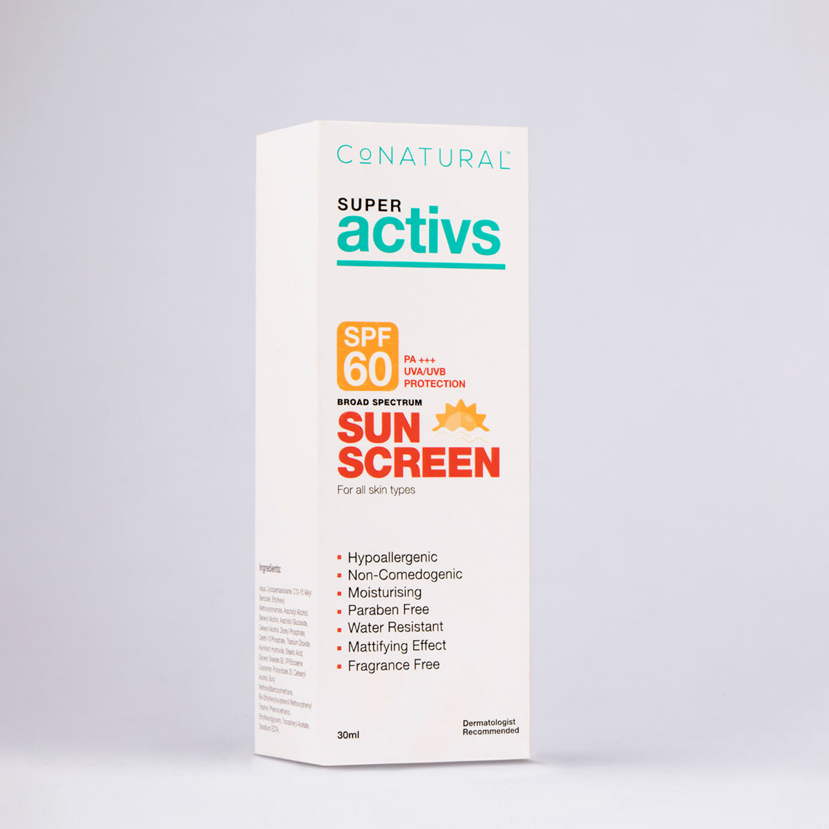 Buy  Co NATURAL Sunscreen SPF 60 - at Best Price Online in Pakistan