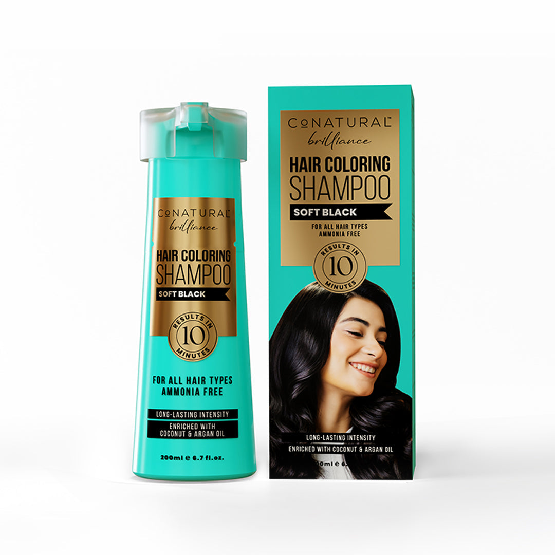 Buy  Co NATURAL Hair Coloring Shampoo - 200ml - Dark Brown at Best Price Online in Pakistan