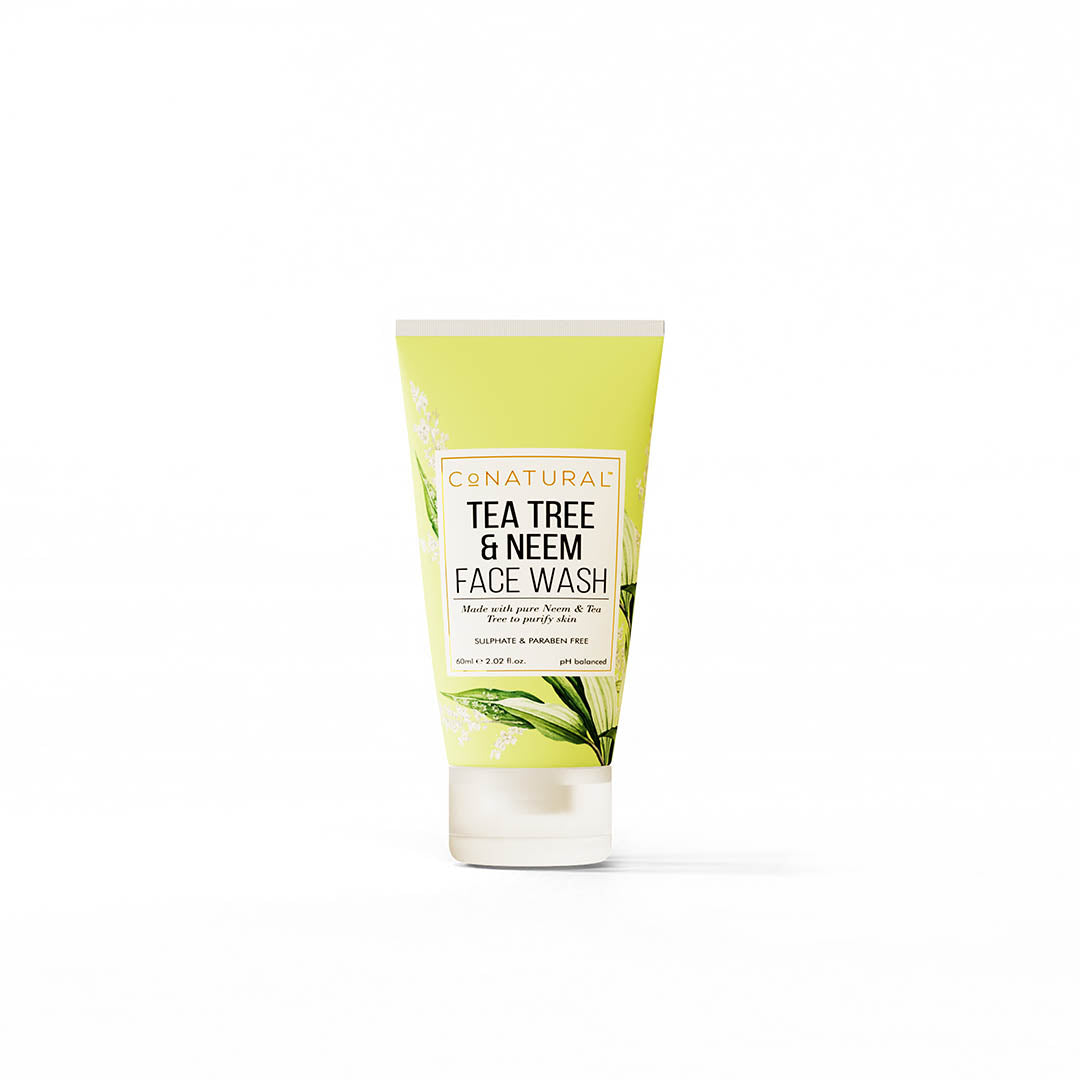 Buy  Co NATURAL Tea Tree & Neem Face Wash - 60ml at Best Price Online in Pakistan