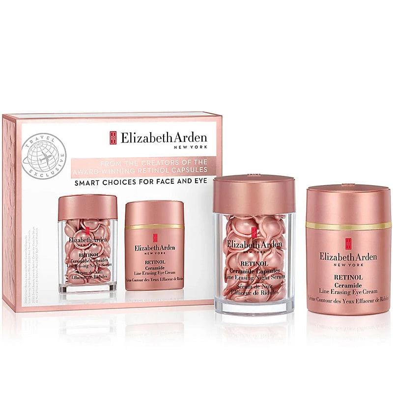 Buy  Elizabeth Arden Retinol Ceramide Caps Face Night Serum And Eye Cream Set - at Best Price Online in Pakistan