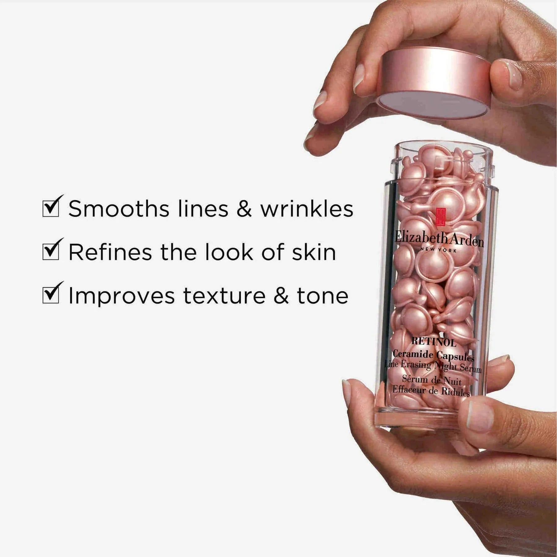 Buy  Elizabeth Arden Retinol Ceramide Capsules Line Erasing Night Serum x90 - at Best Price Online in Pakistan