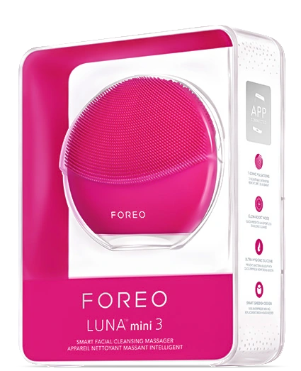 Buy  FOREO LUNA mini 3 Smart Facial Cleansing Massager Fuchsia - at Best Price Online in Pakistan