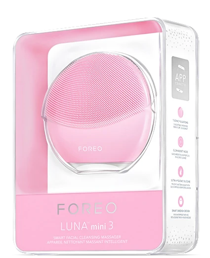 Buy  FOREO LUNA mini 3 Smart Facial Cleansing Massager Pearl Pink - at Best Price Online in Pakistan