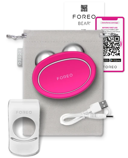 Buy  FOREO BEAR Smart Microcurrent Facial Toning Device - Fuchsia at Best Price Online in Pakistan