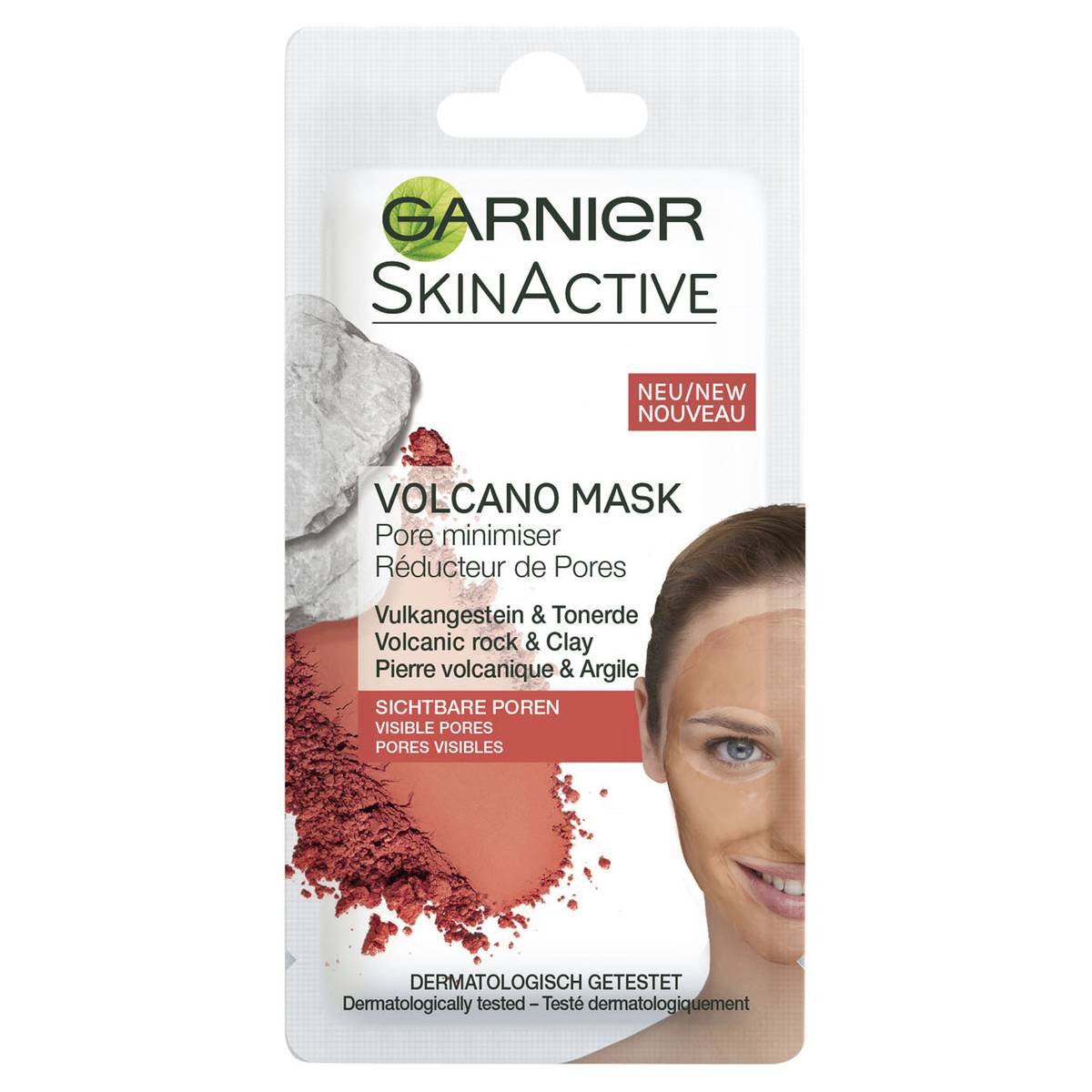 Garnier Skin Active Volcano Face Mask, 8ml - Garnier