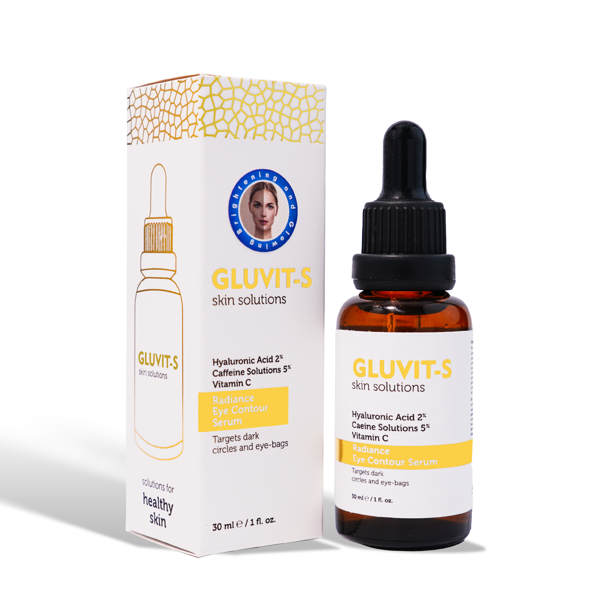 Buy  Gluvit-S Radiance Eye Contour Serum - 30ml - at Best Price Online in Pakistan