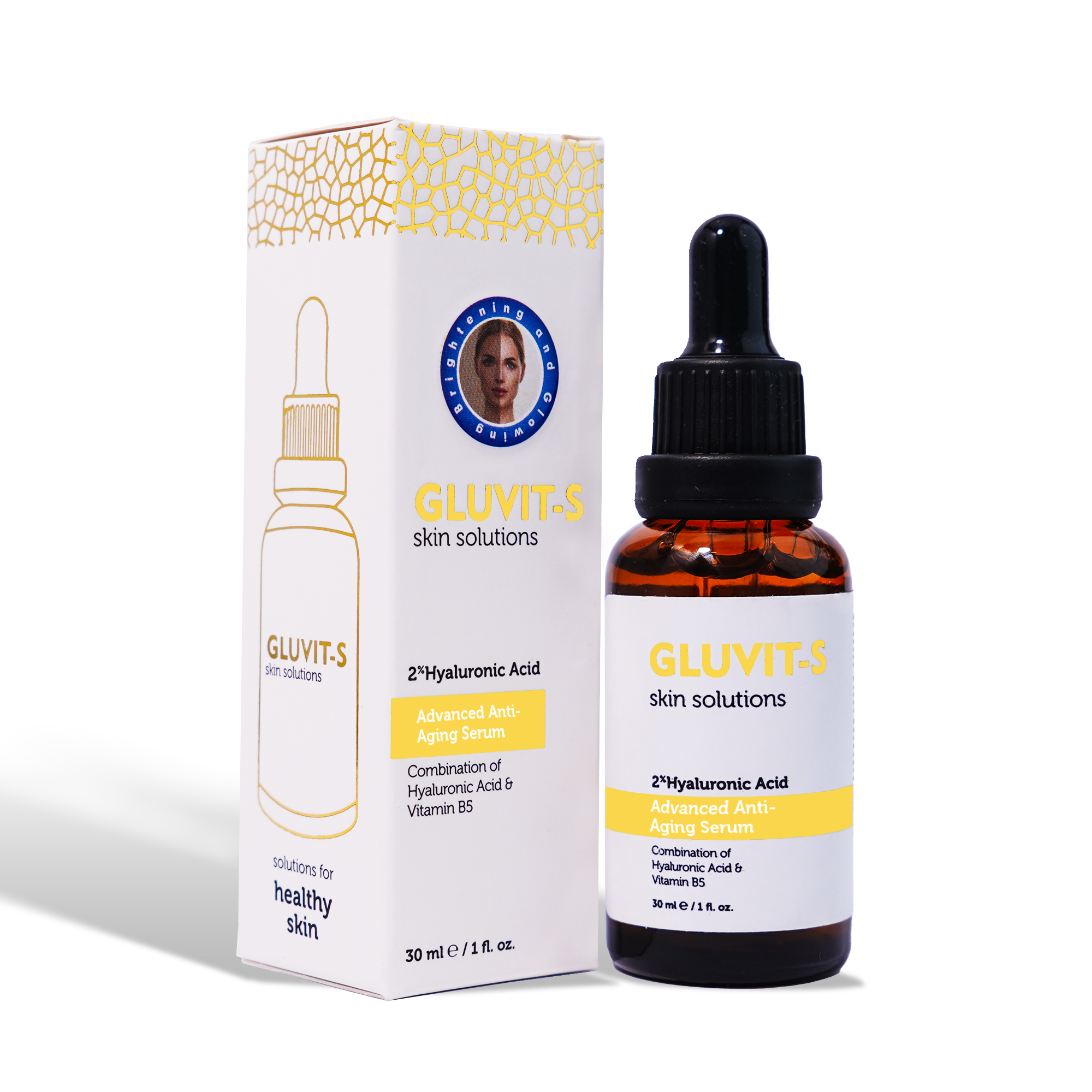 Buy  Gluvit-S Advance Anti Aging Serum - 30ml - at Best Price Online in Pakistan