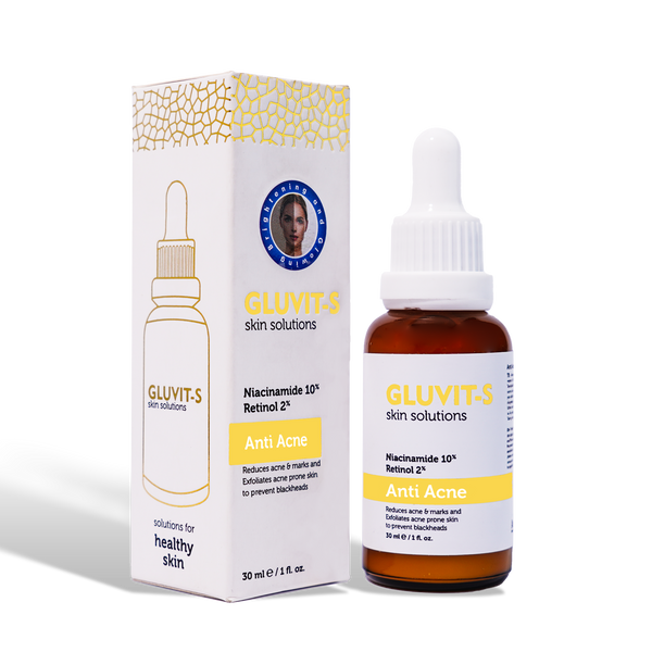 Buy  Gluvit-S Anti Acne Serum - 30ml - at Best Price Online in Pakistan