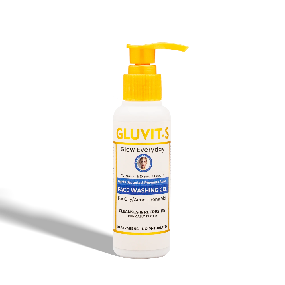 Buy  Gluvit-S Anti Acne Face Wash Gel - 100ml - at Best Price Online in Pakistan