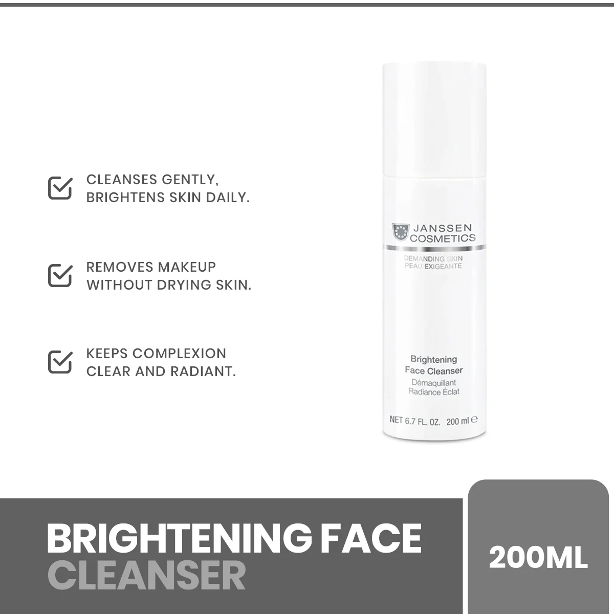 Buy  Janssen Brightening Face Cleanser - 200ml at Best Price Online in Pakistan