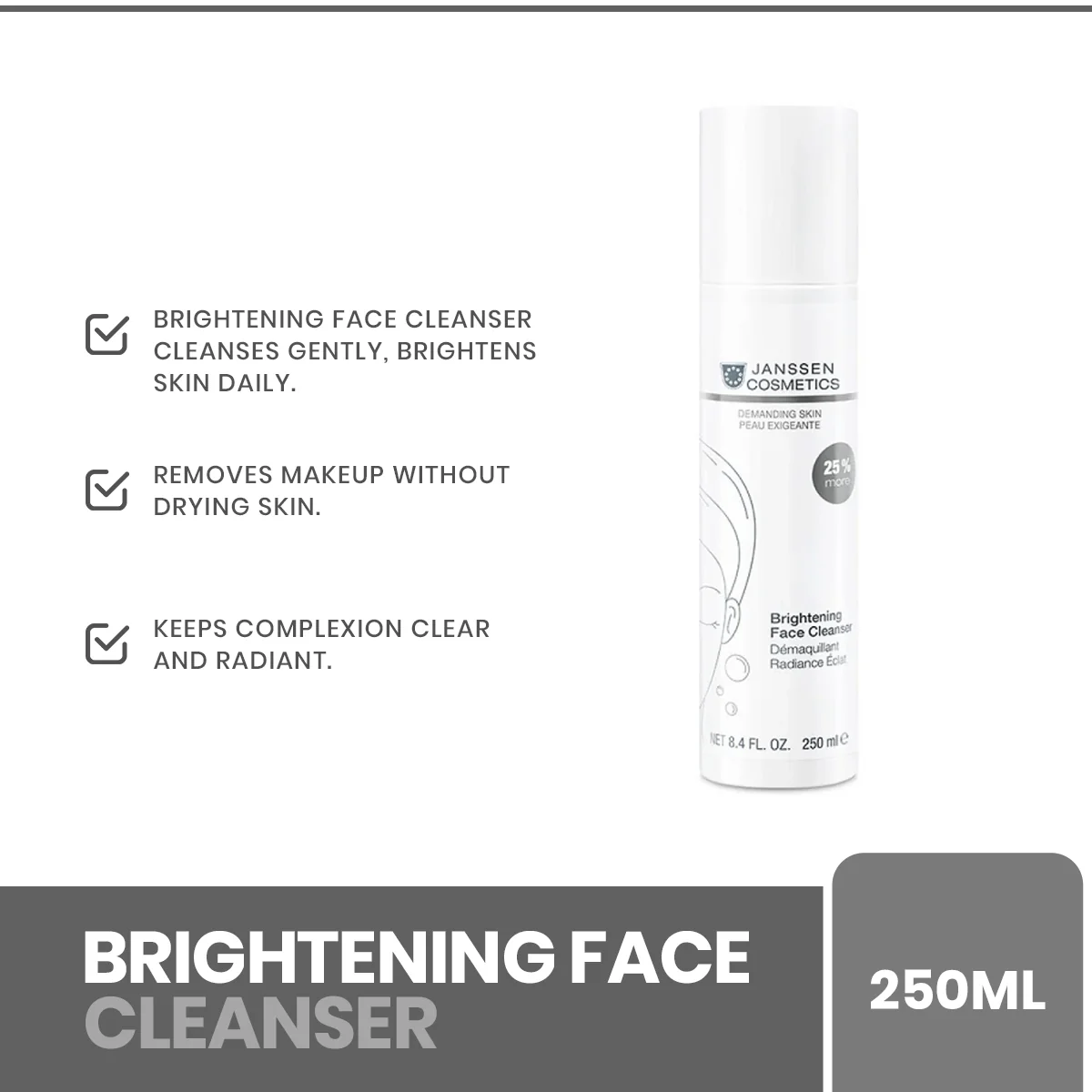 Buy  Janssen Brightening Face Cleanser - 250ml at Best Price Online in Pakistan