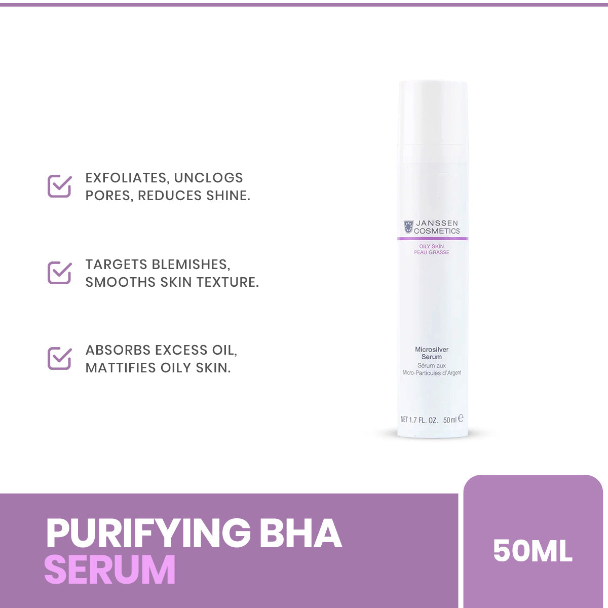 Buy  Janssen Purifying BHA Serum - 50ml - at Best Price Online in Pakistan