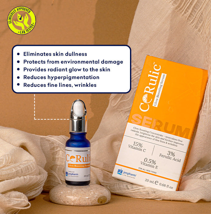 Buy  Jenpharm Cerulic Glow Boosting Serum - 20ml - at Best Price Online in Pakistan