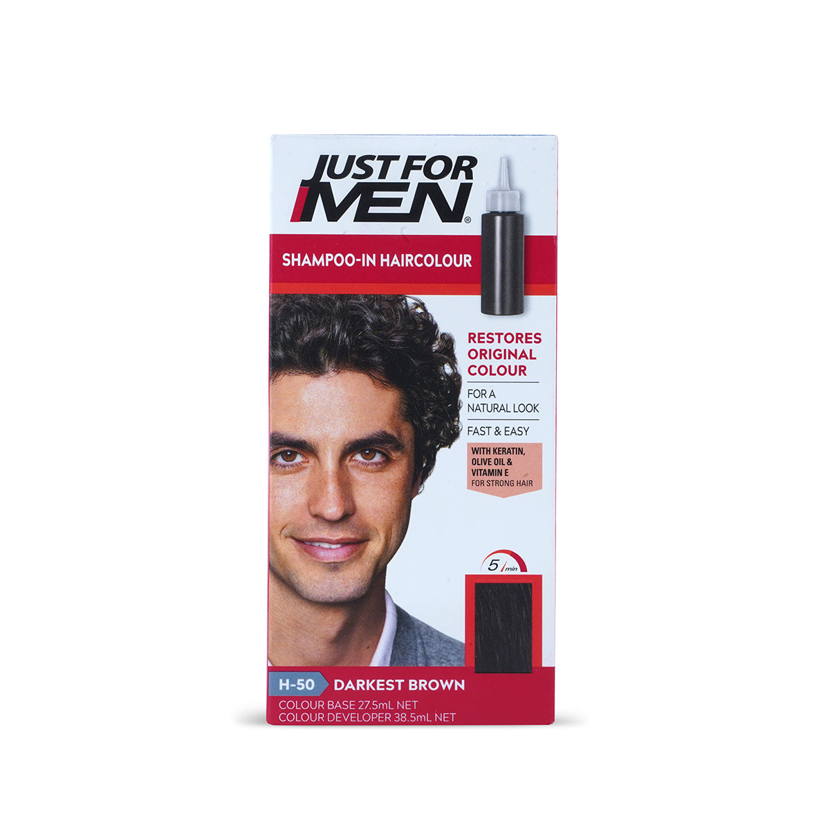 Buy  Just For Men - Shampoo-In Color - Darkest Brown at Best Price Online in Pakistan