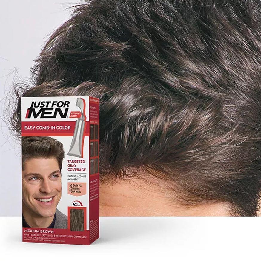 Buy  Just For Men - Easy Comb-In Color - Medium Brown at Best Price Online in Pakistan