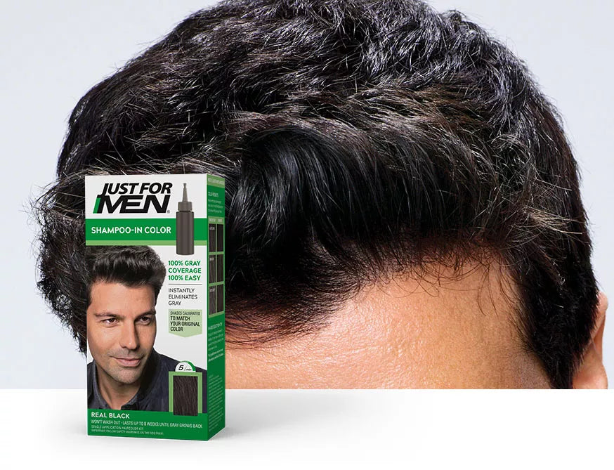 Buy  Just For Men - Shampoo-In Color - Real Black at Best Price Online in Pakistan