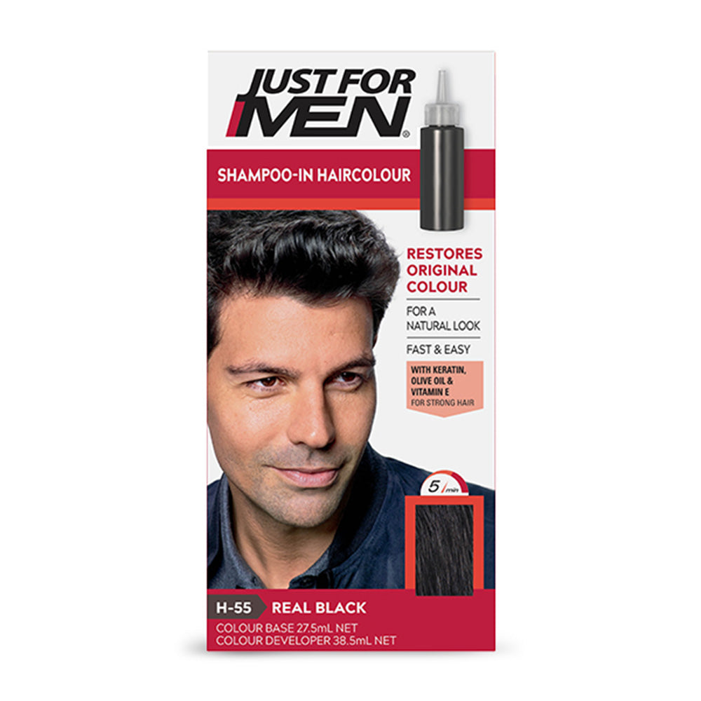 Buy  Just For Men - Shampoo-In Color - Real Black at Best Price Online in Pakistan