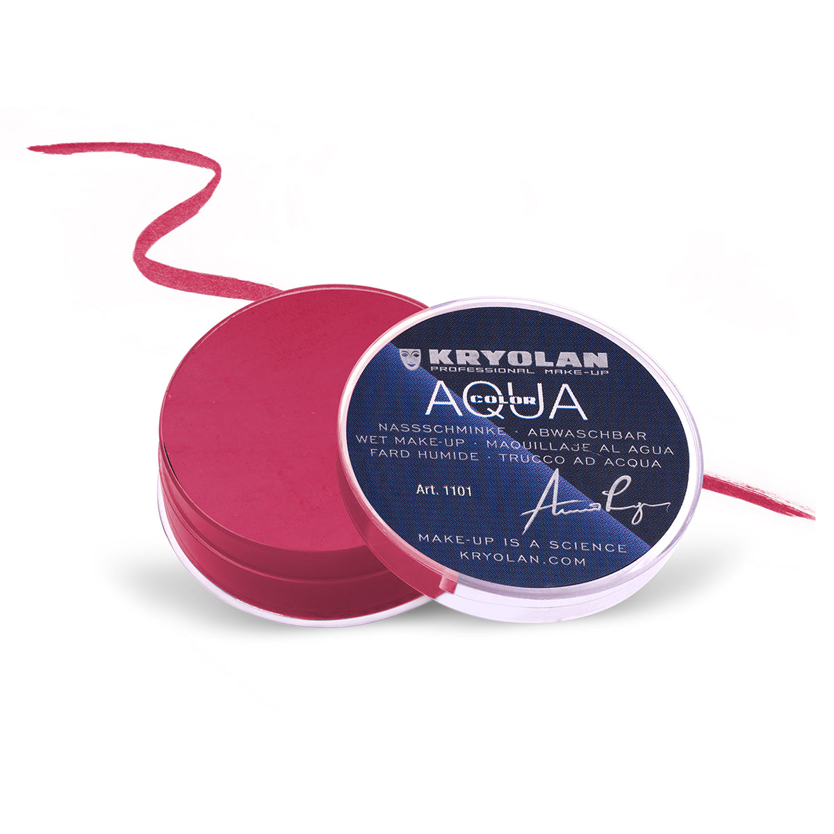 Kryolan - Aquacolor Cake Liner - R 21 - Pink Kryolan