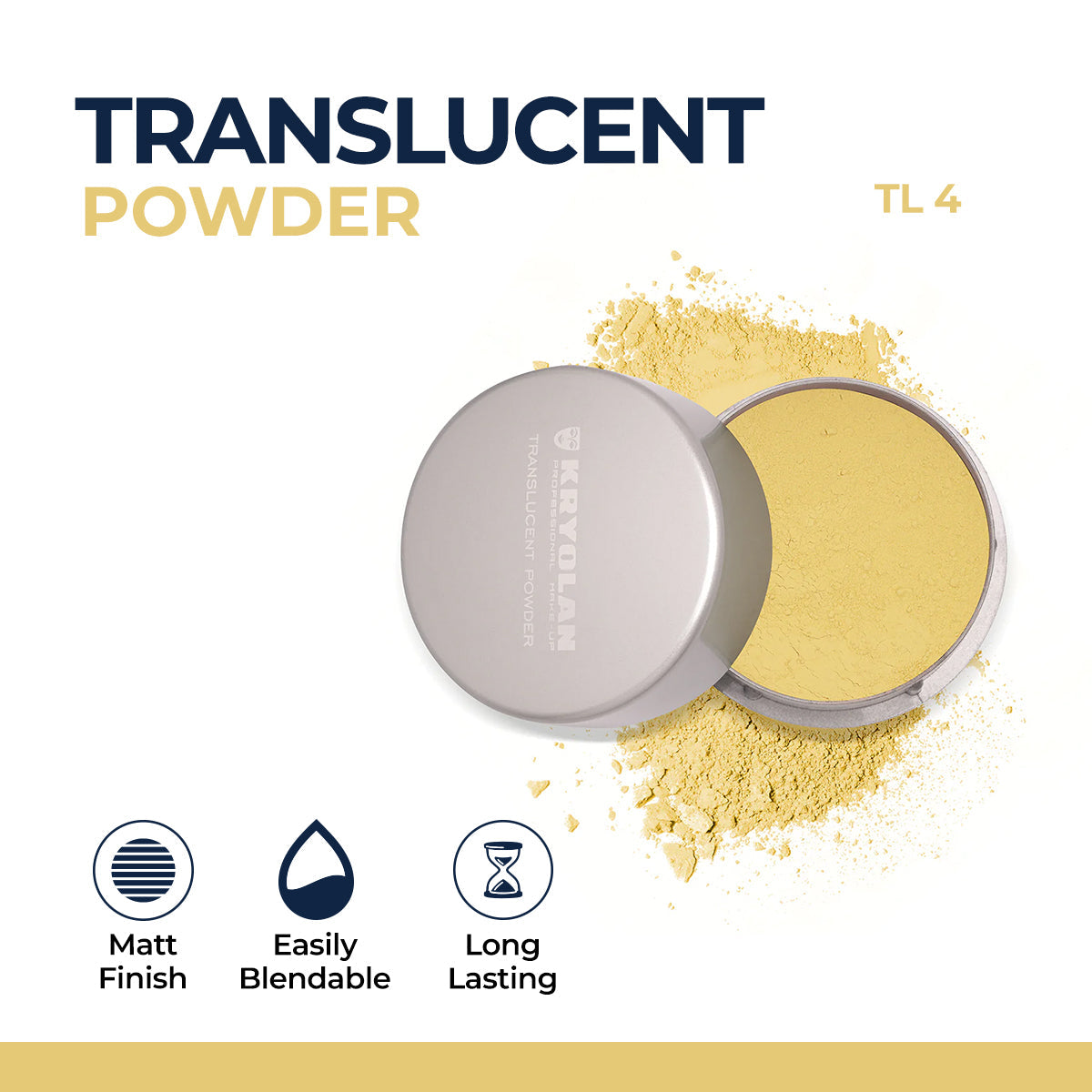 Buy  Kryolan - Translucent Powder 20g - TL4 at Best Price Online in Pakistan