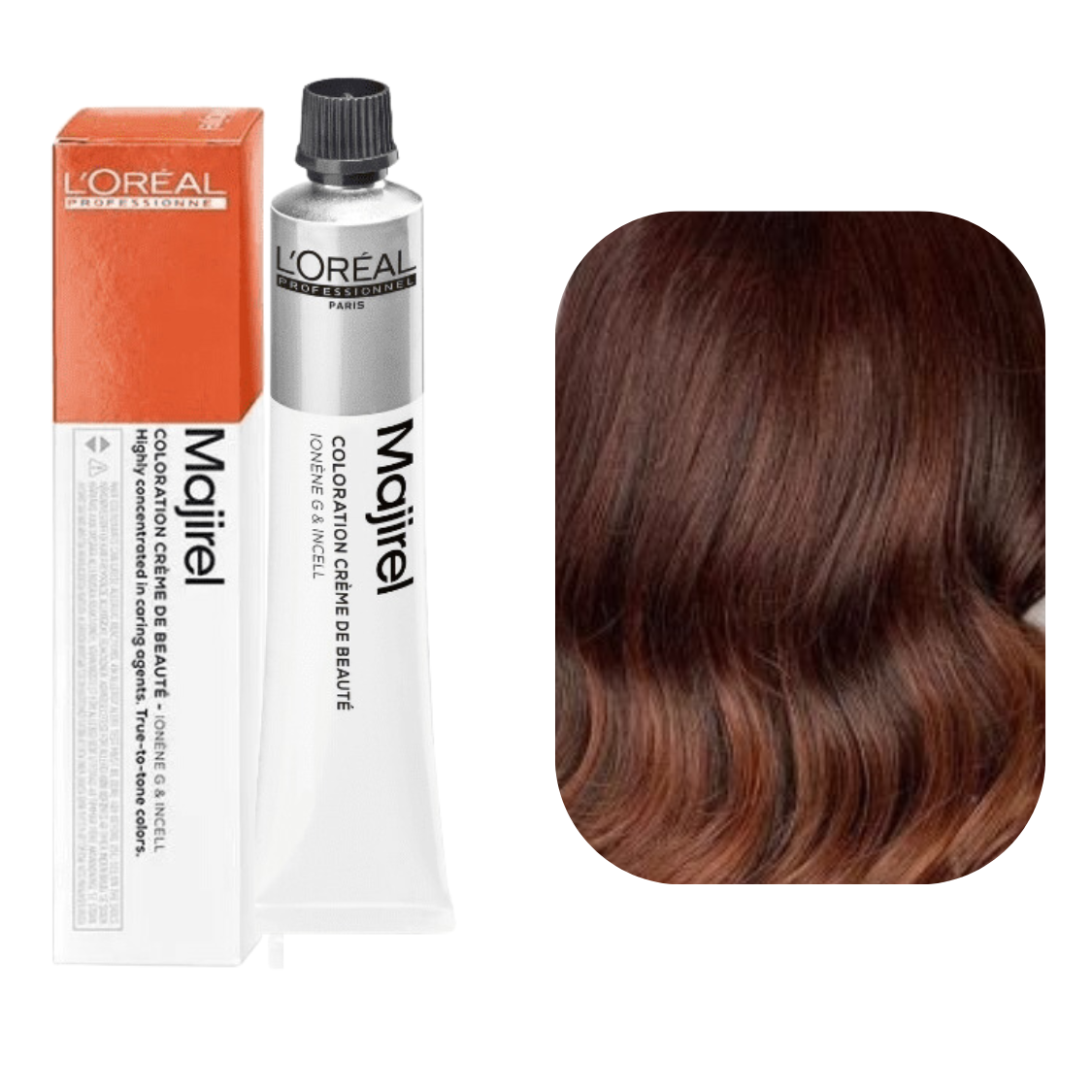 Buy  L&#39;Oreal Professionnel Majirel Permanent Creme Color - 4.45 Mahogany Copper Brown - at Best Price Online in Pakistan