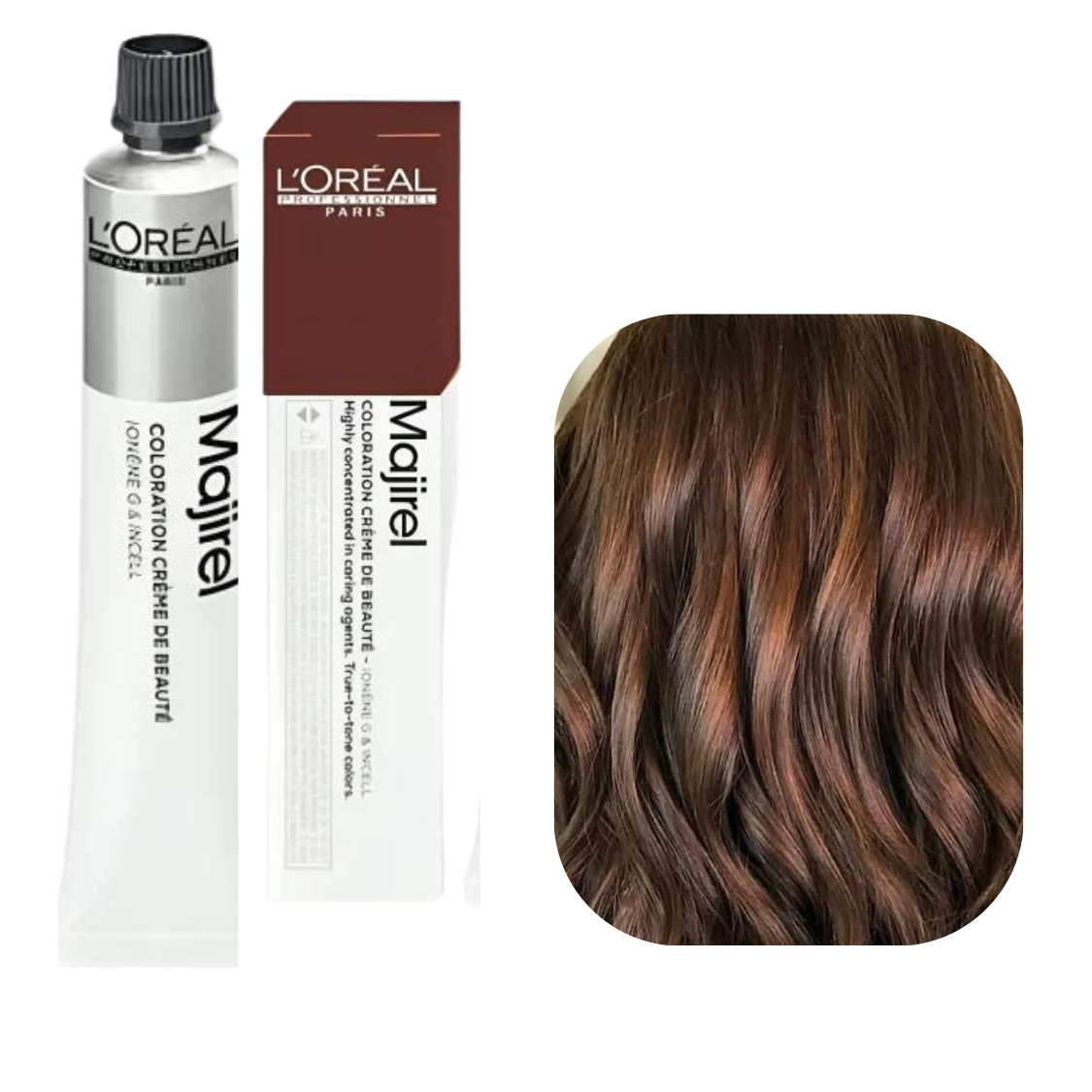 Buy  L'Oreal Professionnel Majirel Permanent Creme Color - 5.15 Light Ash Mahogany Brown - at Best Price Online in Pakistan