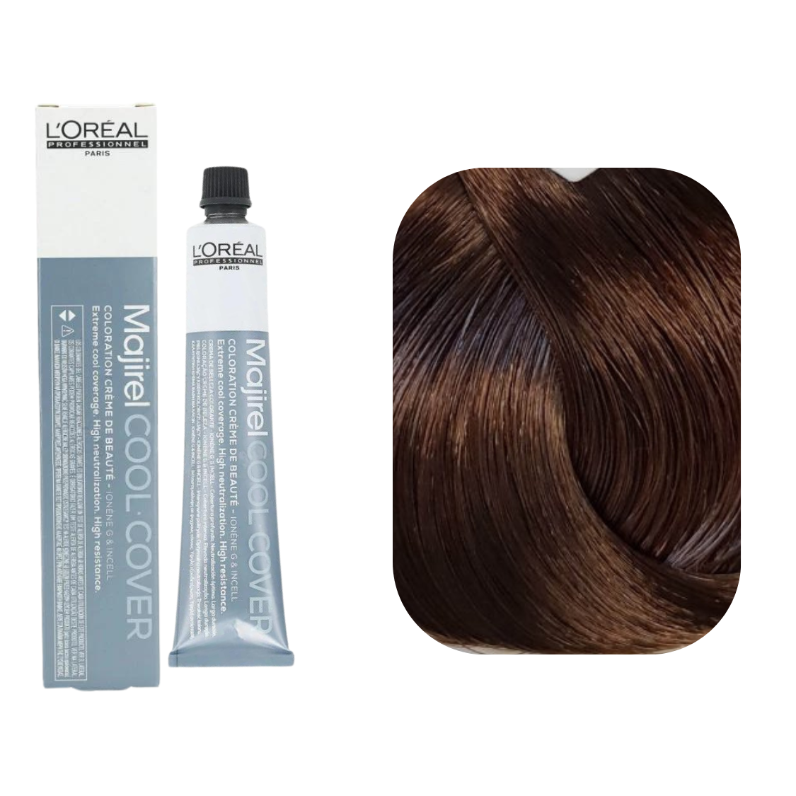 Buy  L&#39;Oreal Professionnel Majirel Permanent Creme Color - 5.3 Light Brown Gold Beige - at Best Price Online in Pakistan