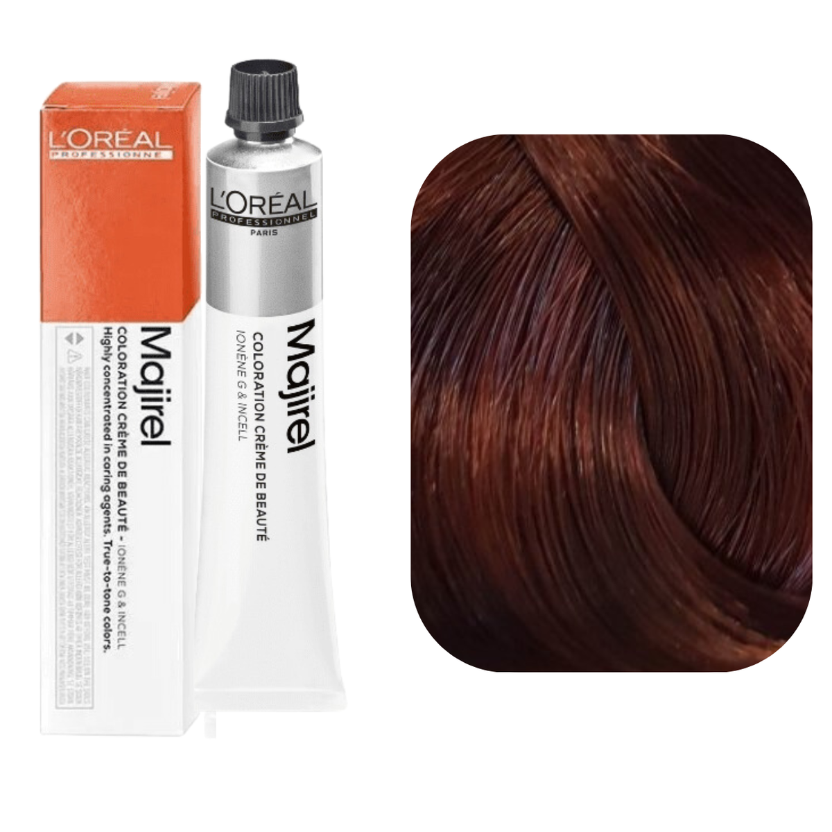 Buy  L&#39;Oreal Professionnel Majirel Permanent Creme Color - 5.4 Light Copper Brown - at Best Price Online in Pakistan