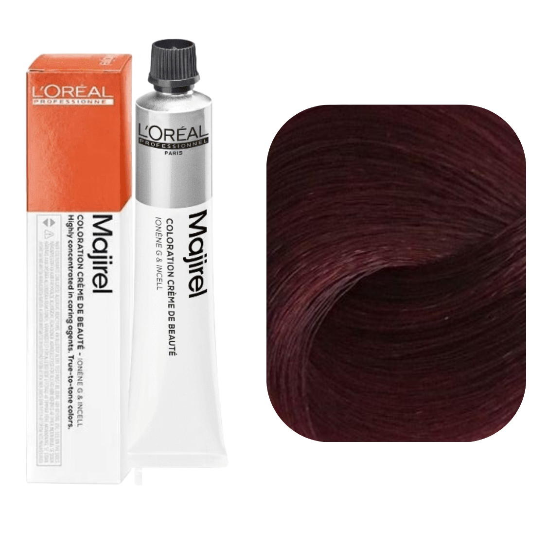 Buy  L&#39;Oreal Professionnel Majirel Permanent Creme Color - 5.62 Light Extra Iridescent Red Brown - at Best Price Online in Pakistan