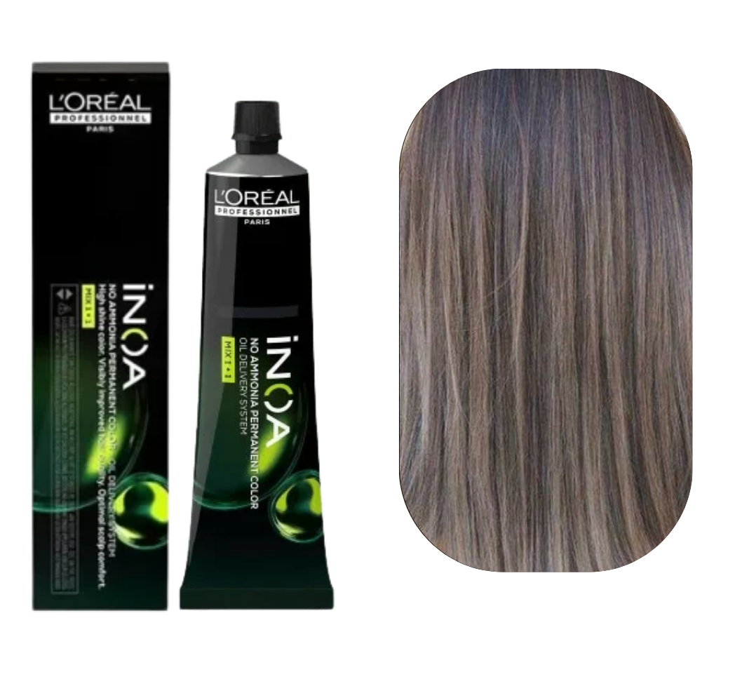 L'Oreal Professionnel Inoa Hair Color - 5.1 Light Ash Brown