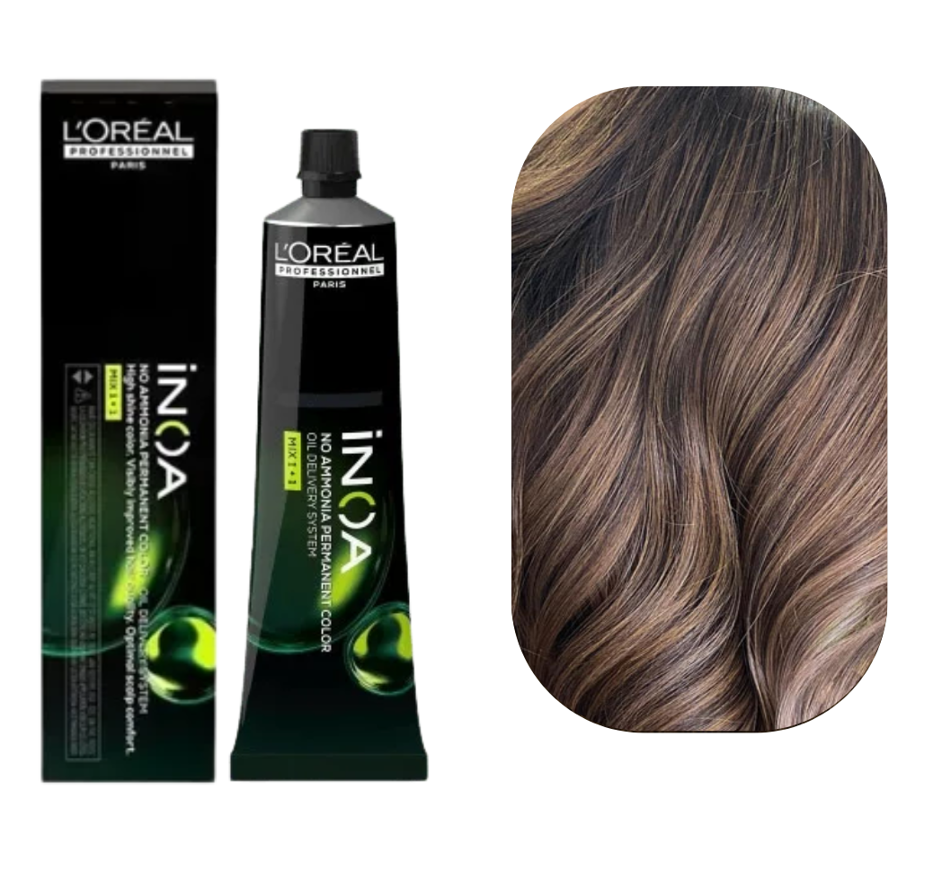Buy  Loreal Professionnel Inoa Hair Color 5.18 Chestnut Light Ash Mocha - at Best Price Online in Pakistan