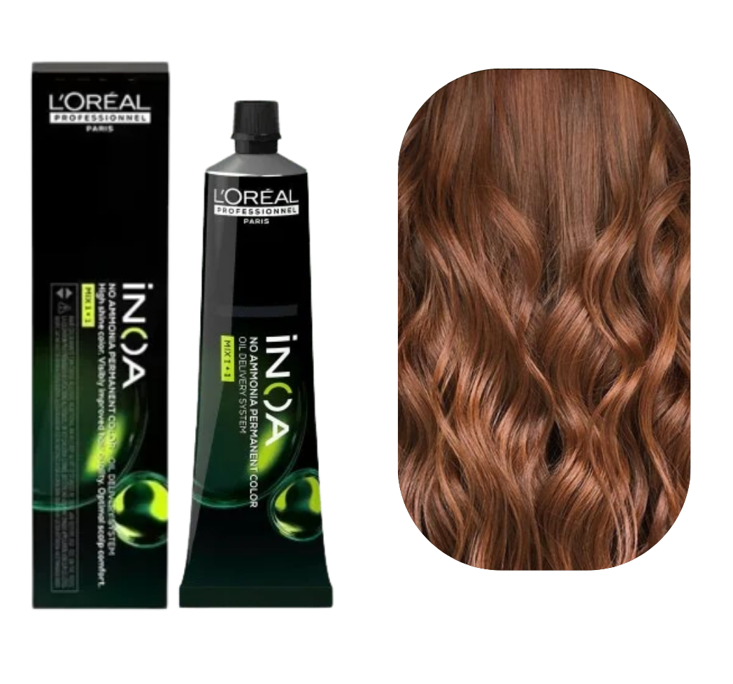 Buy  Loreal Professionnel Inoa Hair Color 5.35 Light Brown Golden Mahogany - at Best Price Online in Pakistan
