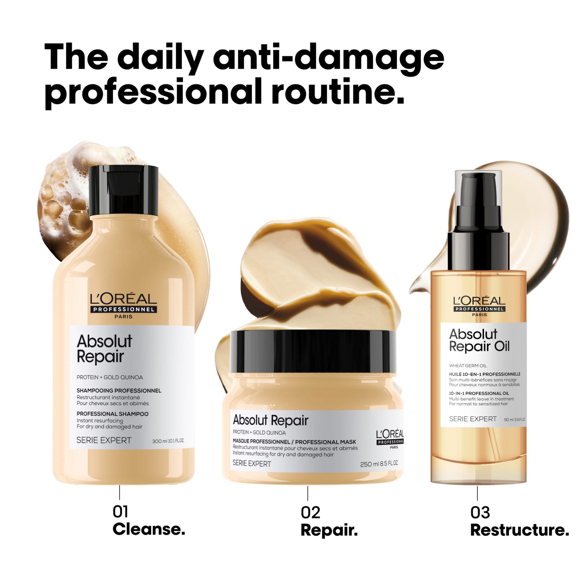 Buy  Loreal Professionnel Absolut Repair Instant Resurfacing Conditioner - 200ml - at Best Price Online in Pakistan