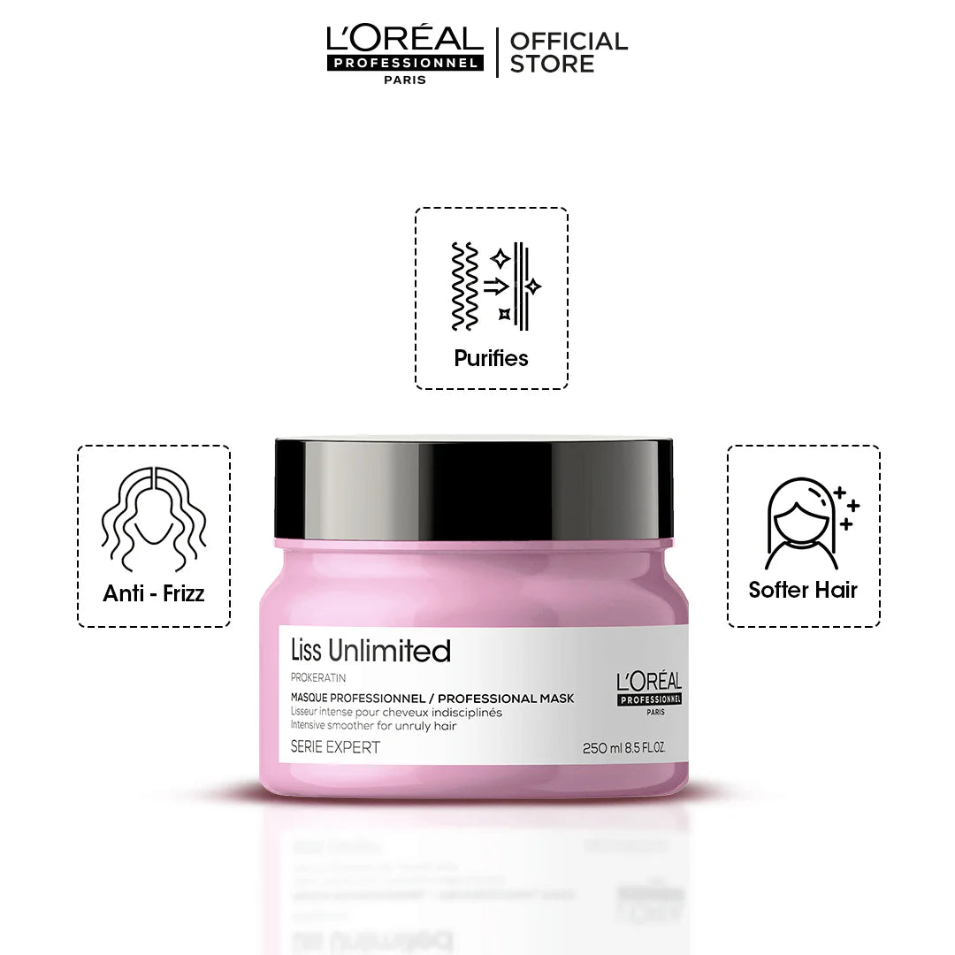 Buy  Loreal Professionnel Liss Unlimited Hair mask - 500ML - at Best Price Online in Pakistan