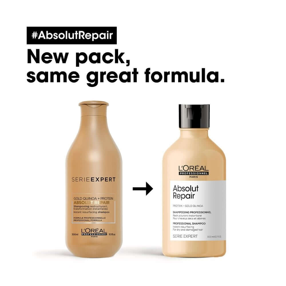 Buy  Loreal Professionnel Absolut Repair Gold Quinoa + Protein Shampoo 300ML - at Best Price Online in Pakistan