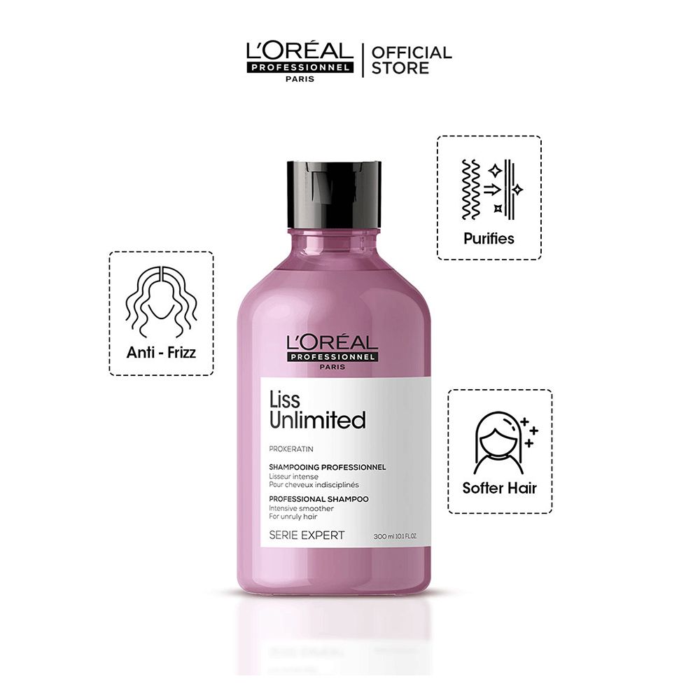 Buy  Loreal Professionnel Liss Unlimited Shampoo - 300 - at Best Price Online in Pakistan