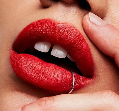 MAC Matte Lipstick - Lady Danger (Vivid bright coral-red) - MAC