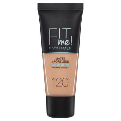 Buy  Maybelline Fit Me Matte + Poreless Foundation - Classic Ivory 120 at Best Price Online in Pakistan