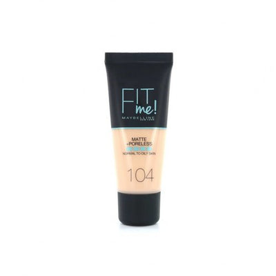 Buy  Maybelline Fit Me Matte + Poreless Foundation - Soft Ivory 104 at Best Price Online in Pakistan